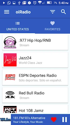 oiRadio - Live radio