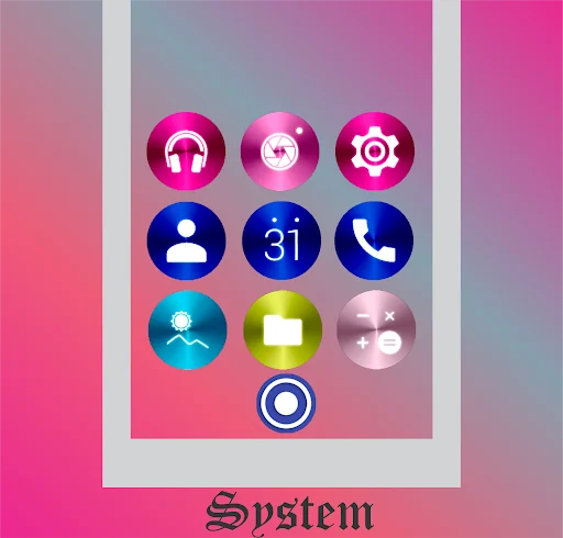 Color Metal - Icon Pack