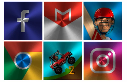Win Metal - Icon Pack