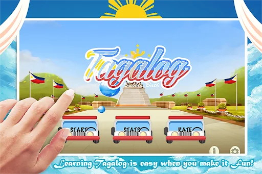 Learn Tagalog Bubble Bath Game