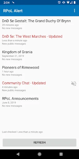 RPoL Alert