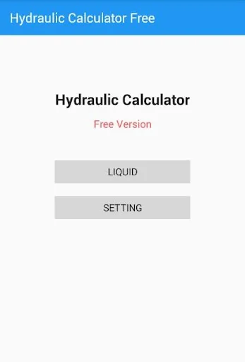 Hydraulic Calculator