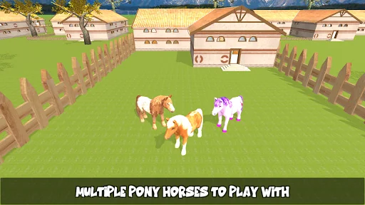 Pony Horse Maze Run Simulator