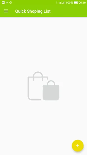Quick Shopping List