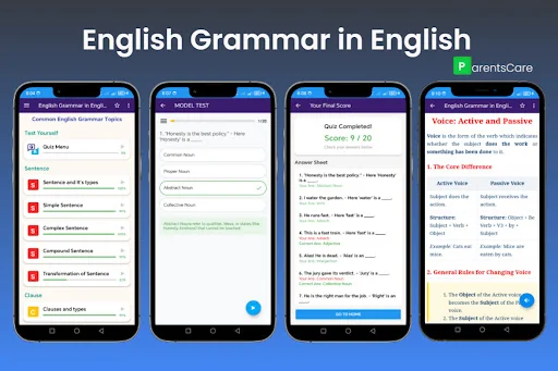 English Grammar in English