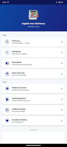 English Iran Dictionary