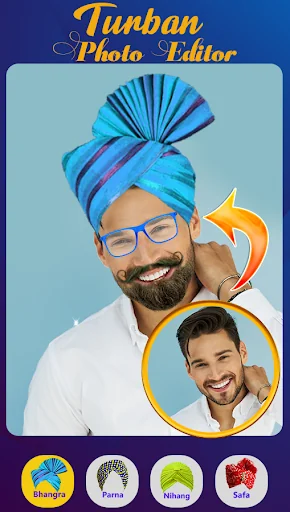 Punjabi Turban Photo editor