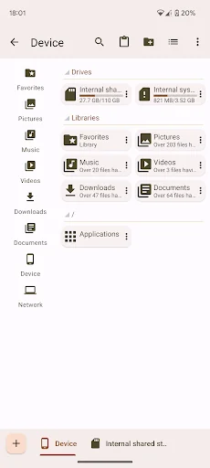 Oojao Files Manager