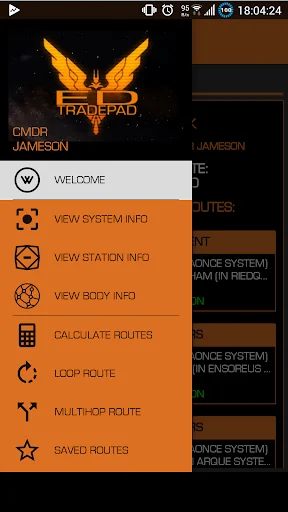Elite Dangerous TradePad