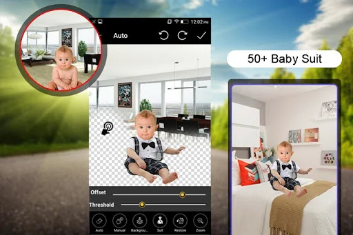 Baby Photo Suit Editor :Cut Pa