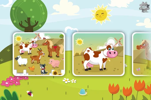 Animal Puzzles for Kids