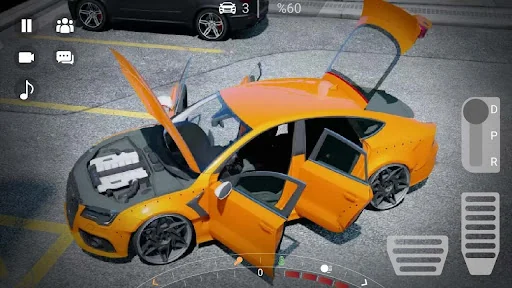 Drive Audi RS7 City & Parking