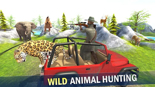 Animals Hunting Gun Games 3D