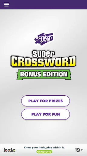 BCLC Super Crossword