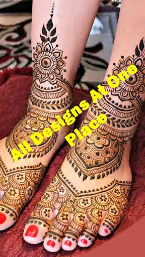 Foot Mehndi Designs