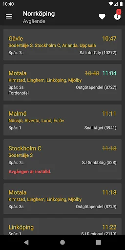 Tågstationen