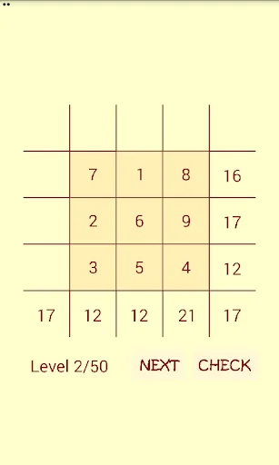 Math Magic Square