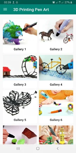 3D Printing Pen Art Ideas