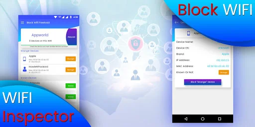Block WiFi - WiFi Inspector