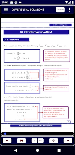 Differential equations