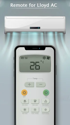 Remote for Lloyd AC