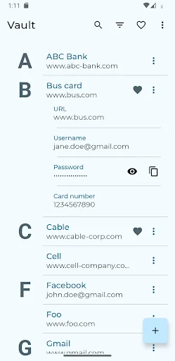 Vaulty: Passwords for Humans