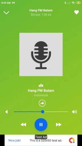FM radio hang fm batam App ID
