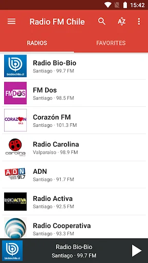 Radio Chile - FM AM & Online