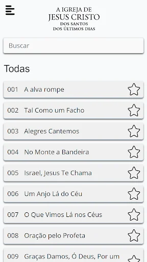Hinário SUD Áudio e Letras