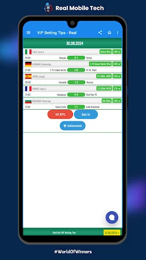 Real Bet VIP Betting Tips