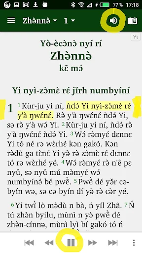 Lyele NT avec français English