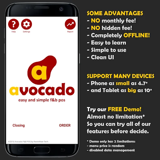 Avocado F&B POS