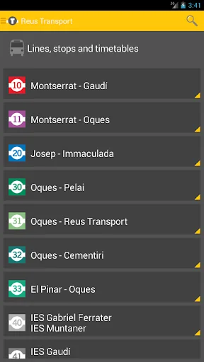 Reus Transport Bus