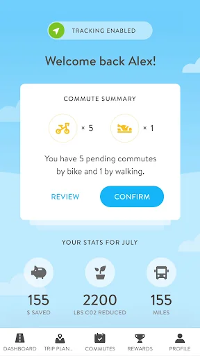 CommuteTracker by RideAmigos