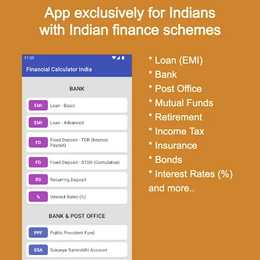 Financial Calculator India
