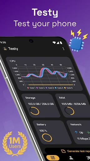Testy: Test your phone