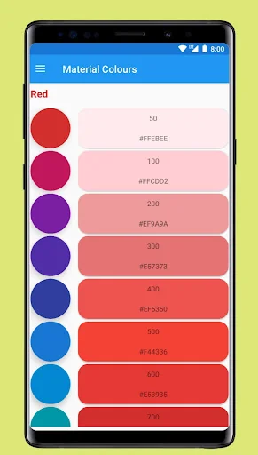 Material Colours