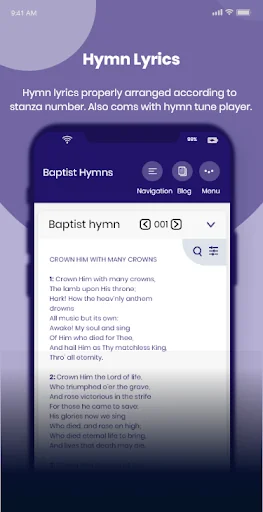 Baptist hymn book offline