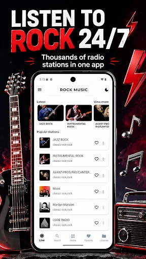 Rock Radio - Heavy Metal Music