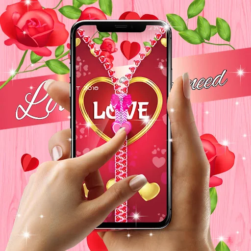 Romantic lock screen