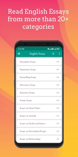 1000+ English Essays (Offline)