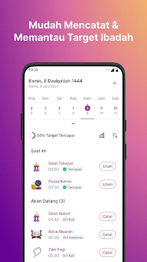 Ufuq - Muslim Ibadah Tracker