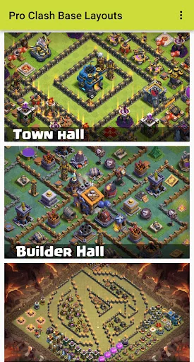 Pro Clash of Maps Base Layouts