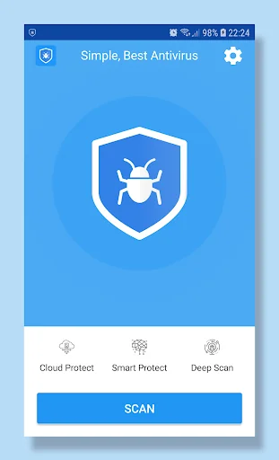 1 Antivirus: one Click to Scan