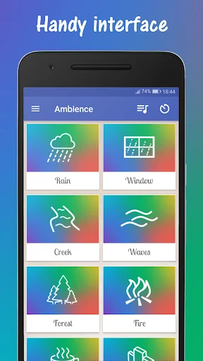 Ambience: aural and visual