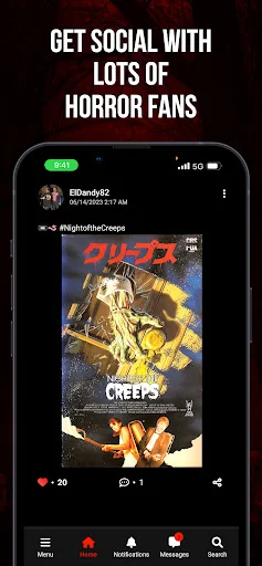 Slasher Horror Social Network