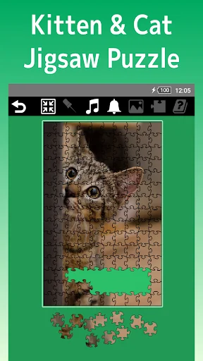 Cute cat jigsaw puzzle