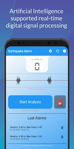 Earthquake Alarm