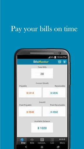 Bills Monitor Reminder Manager