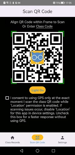 CATQR Class Attendance Tracker